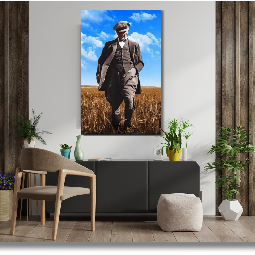 Kanvas Atatürk Tablosu